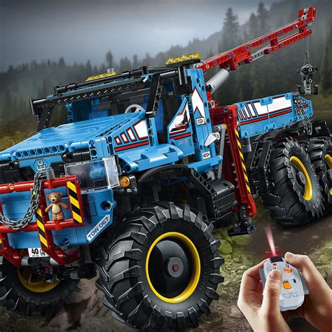 Lego Technic 6x6 All Terrain Tow Truck Power Functions Model 42070