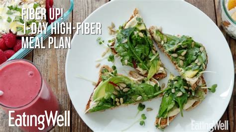 Social eating can be healthy and enjoyable. 1-Day High Fiber Meal Plan | EatingWell - YouTube