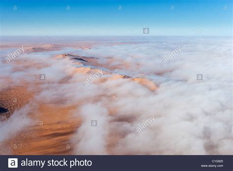 Aerial View Of Sand Dunes Of The Namibian Desert Stock Photo Alamy