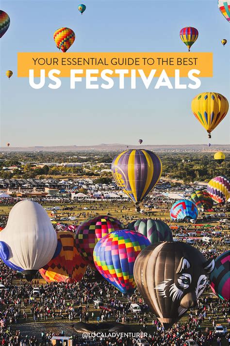 Music, food, history & travel festivals. 15 Best Festivals in the US to Add to Your Bucket List » Local Adventurer