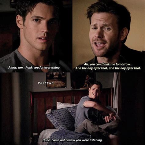 The Vampire Diaries On Instagram 222 I Loved When Alaric Took Care