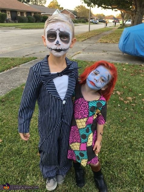 Jack Skellington And Sally Costume Coolest Diy Costumes