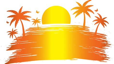 Sunset Png Isolated Pic Png Mart
