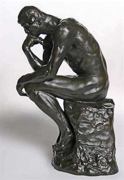 Grande The Thinker Statue By Auguste Rodin Museum Art Reproduction