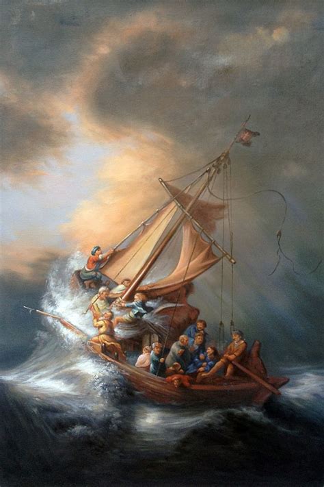 Christ In The Storm Canvas Art And Reproduction Oil Paintings