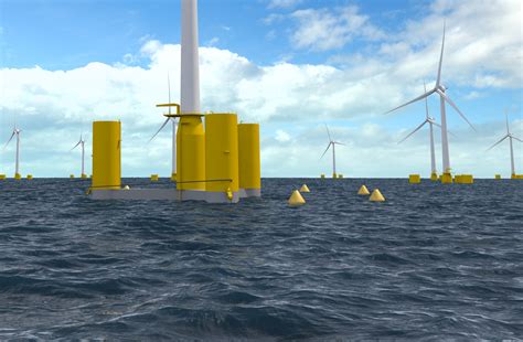 Naval Energies Concrete Andor Steel Foundations For Floating Wind