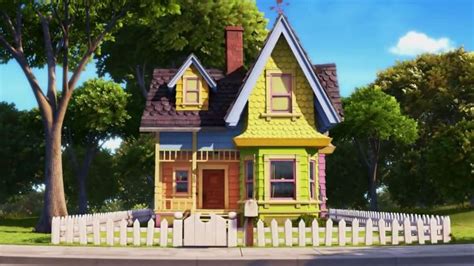 Carl And Ellie Up Hd Up Pixar House Cartoon House