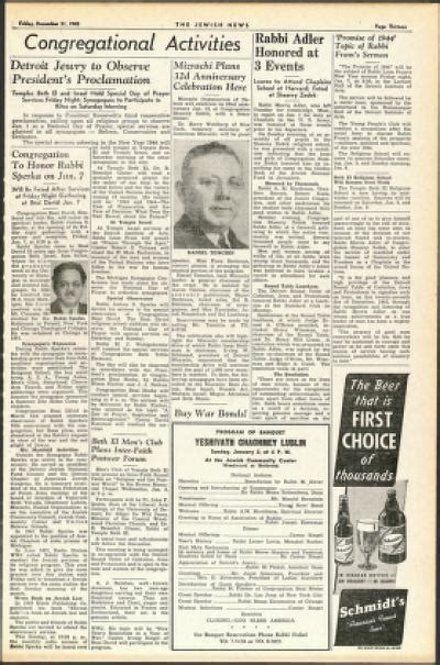 The Detroit Jewish News Digital Archives December 31 1943 Image 13