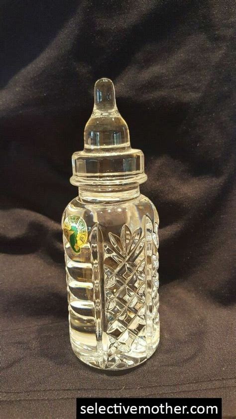 Baby Bottles Perfume Bottles Waterford Crystal Decor Collection