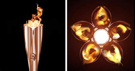 Sakura Inspired Olympics Torch Design Revealed For Tokyo 2020 Games