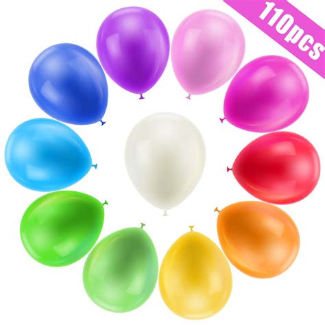 Buy Bluelves Rainbow Balloons Pcs Colourful Balloons Inch Balloons Pack Assorted Colour