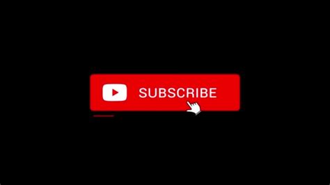 Animated 4k Youtube Subscribe Button Animated Lower Thirds Bell And