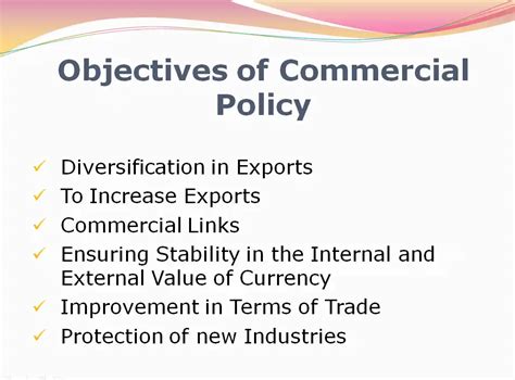 Commercial Policy Meaning Objectives And Instruments Honable