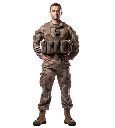 Premium Ai Image Military Man At The Desk Army Veteran War Ai