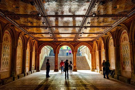 Bethesda Terrace Arcade Terrace Bethesda Arcade