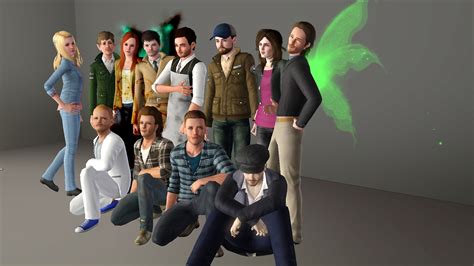 My Sims 3 Blog Supernatural Cast Sims By Flameing Pie Downloads