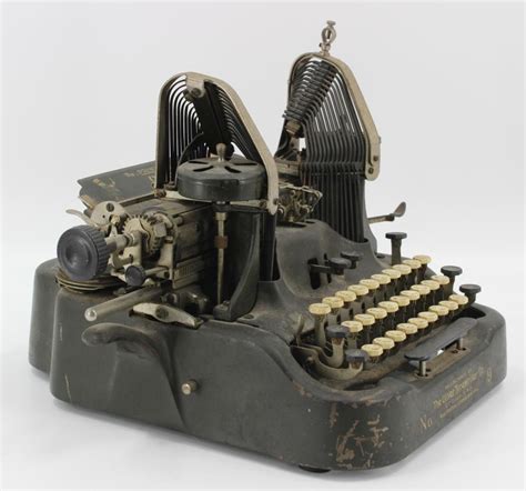 Lot Vintage Oliver No 9 Typewriter