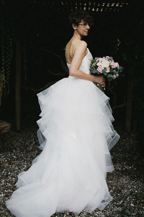 See more photos of this beauty in the gallery here. An Italian Bride in Glasses for her Pink Peony Filled ...