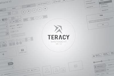 Teracy - Wireframe UI Kit for Sketch Sketch freebie - Download free resource for Sketch - Sketch ...