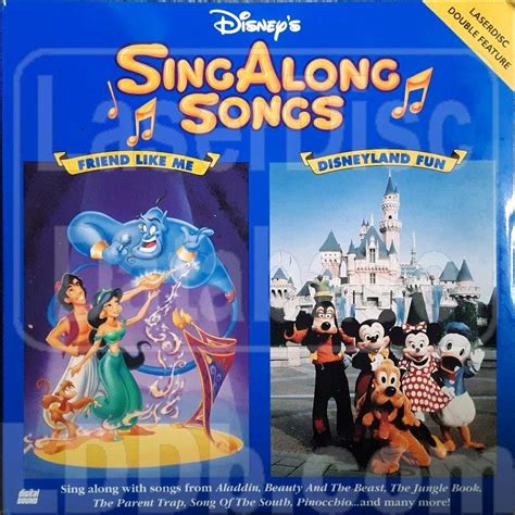 Disney Sing Along Songs Disneyland Fun Vhs Tower