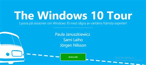 Windows 10 Tour Sweden Ccmexeccom Enterprise Mobility