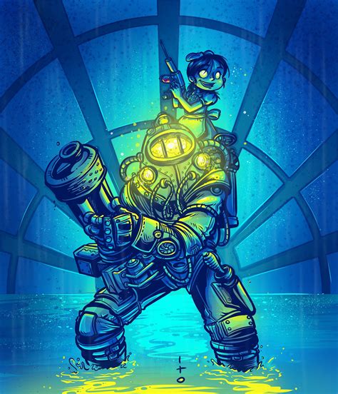 Artstation Bioshock Carlos Ito Salazar Bioshock Game Bioshock