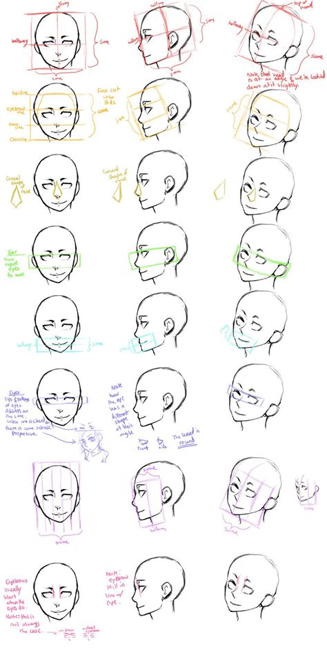 How To Draw Face Angles Drawing Tutorial Drawings Face