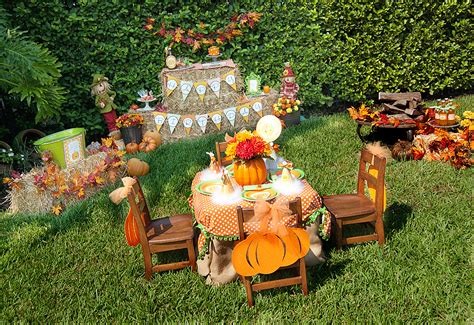 Little Pumpkin Fall Harvest Birthday Party Design Dazzle