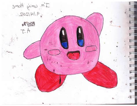 Kirby Drawing By Superxmen1980 On Deviantart