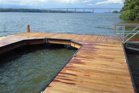 Custom designed steel truss floating docks for tidal settings — The ...
