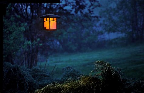 Twilight Lamp Evening Outdoors Hd Photography 4k Wallpapers Images