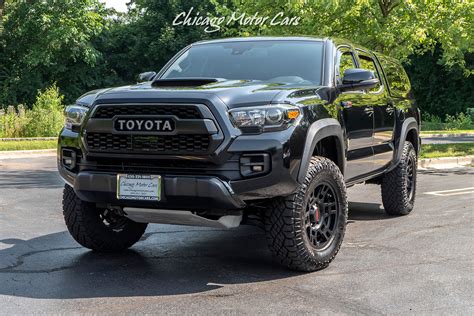 Used 2018 Toyota Tacoma Trd Pro Pickup Truck With Bed Cap For Sale