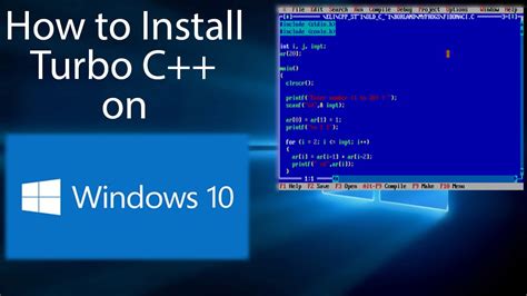 If you obtain one particular of the next errors together with your brother printer hl l2321d driver. How To Install Turbo C++ on Windows 10 (64bit+32bit ...