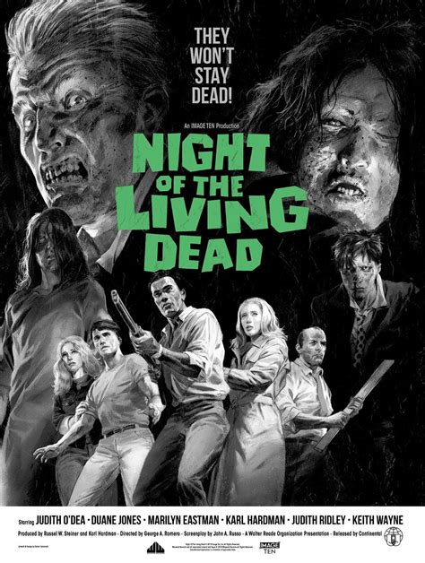 A description of tropes appearing in night of the living dead (1968). Night of the Living Dead (1968) [1200 x 1592 ...