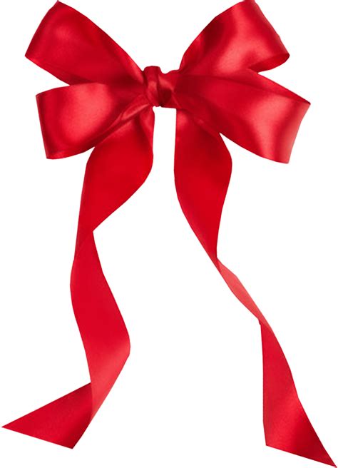 Download Bow Clipart Red Transparent Background Red Ribbon Png