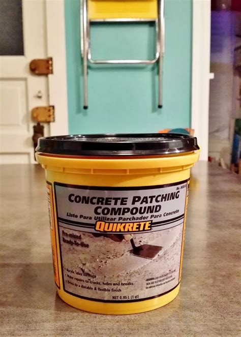 Quikrete® concrete patching compound will cover approximately 3.25 sq. Apartment 528: The Weekender: DIY Concrete Countertops ...