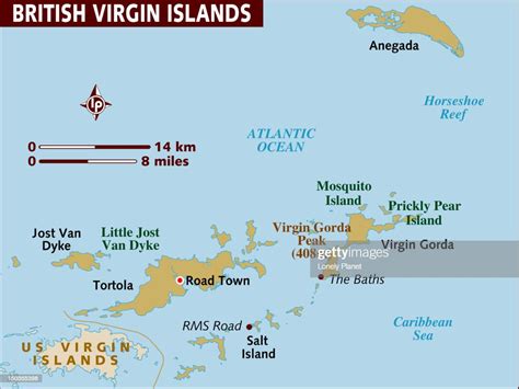 Map Of British Virgin Islands High Res Vector Graphic Getty Images