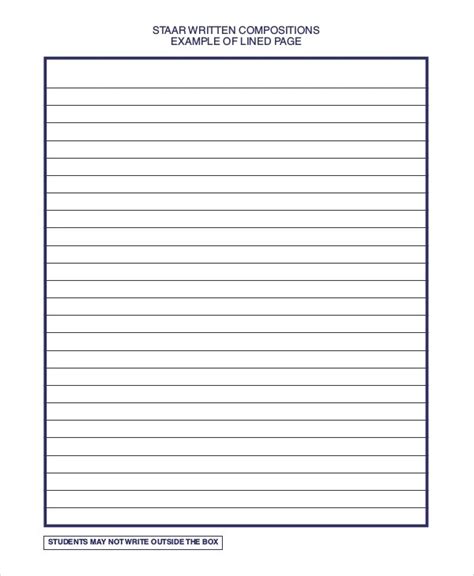 Free Printable Lined Paper With Border Pdf 78 Printable Lined Paper