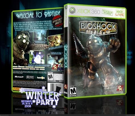 Bioshock Xbox 360 Box Art Cover By Sentry