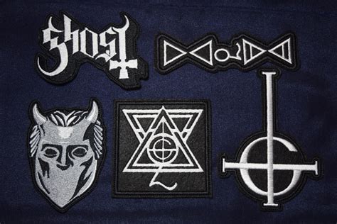 Sale Set 5 Patch Ghost Bc Grucifix Nameless Ghoul Band Papa Emeritus