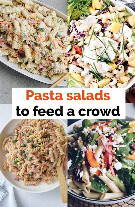 16 Pasta Salads For A Crowd Best Pasta Salad Salads For A Crowd