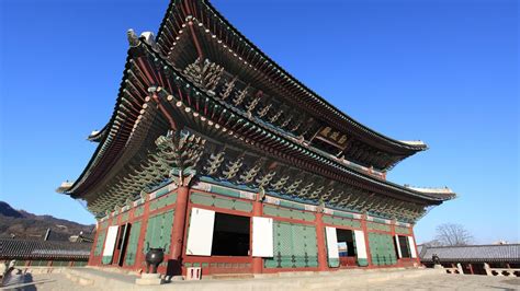 Gyeongbokgung Palace Temple In Seoul Korea Travel South Korea