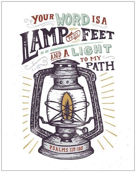 Your Word Is A Lamp To My Feet And A Light To My Path Psalm 119