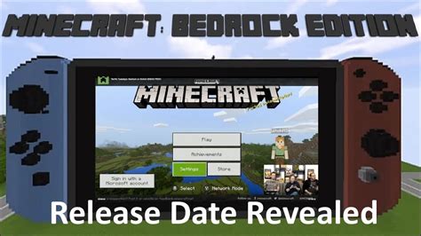 Minecraft Bedrock Edition On Nintendo Switch Tadhg Ware