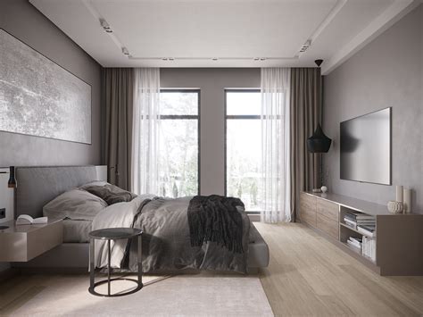 Minimalist Bedroom Interior Design On Behance