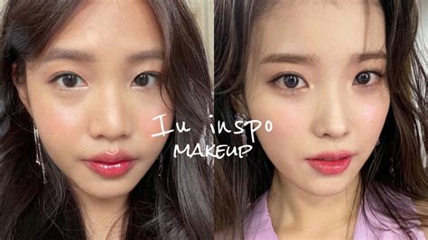 Iu Inspired Makeup แต่งหน้าตาม Iu หน้าไม่ได้แต่ใจรักมาก Youtube