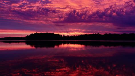 Sunrise Over One Of Minnesotas 10000 Lakes 5160 2900 Oc Sunrise