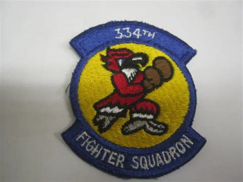 334th Fighter Squadron The Fighting Eagles Us Air Force Embroidered