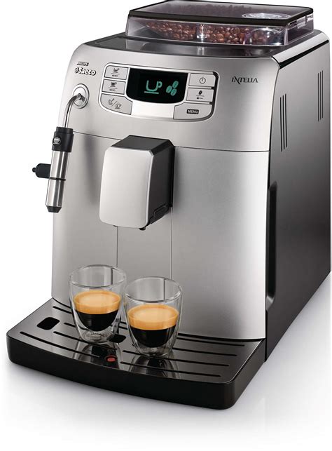Intelia Super Automatic Espresso Machine Hd875223 Saeco
