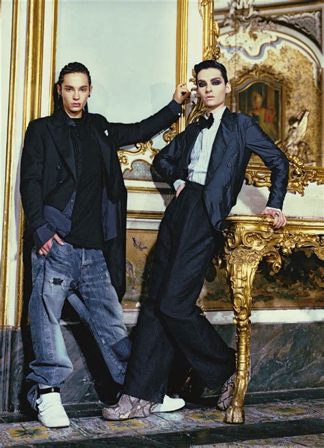 Bill Y Tom Kaulitz De Tokyo Hotel Para Luomo Vogue Octubre 2010 The Music Issue Actores De